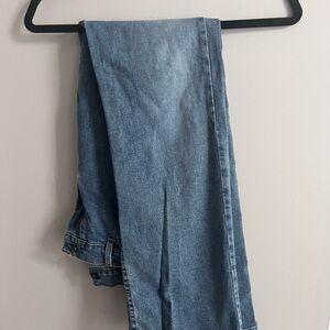 DKNY Blue Straight Leg Jeans, Size 8